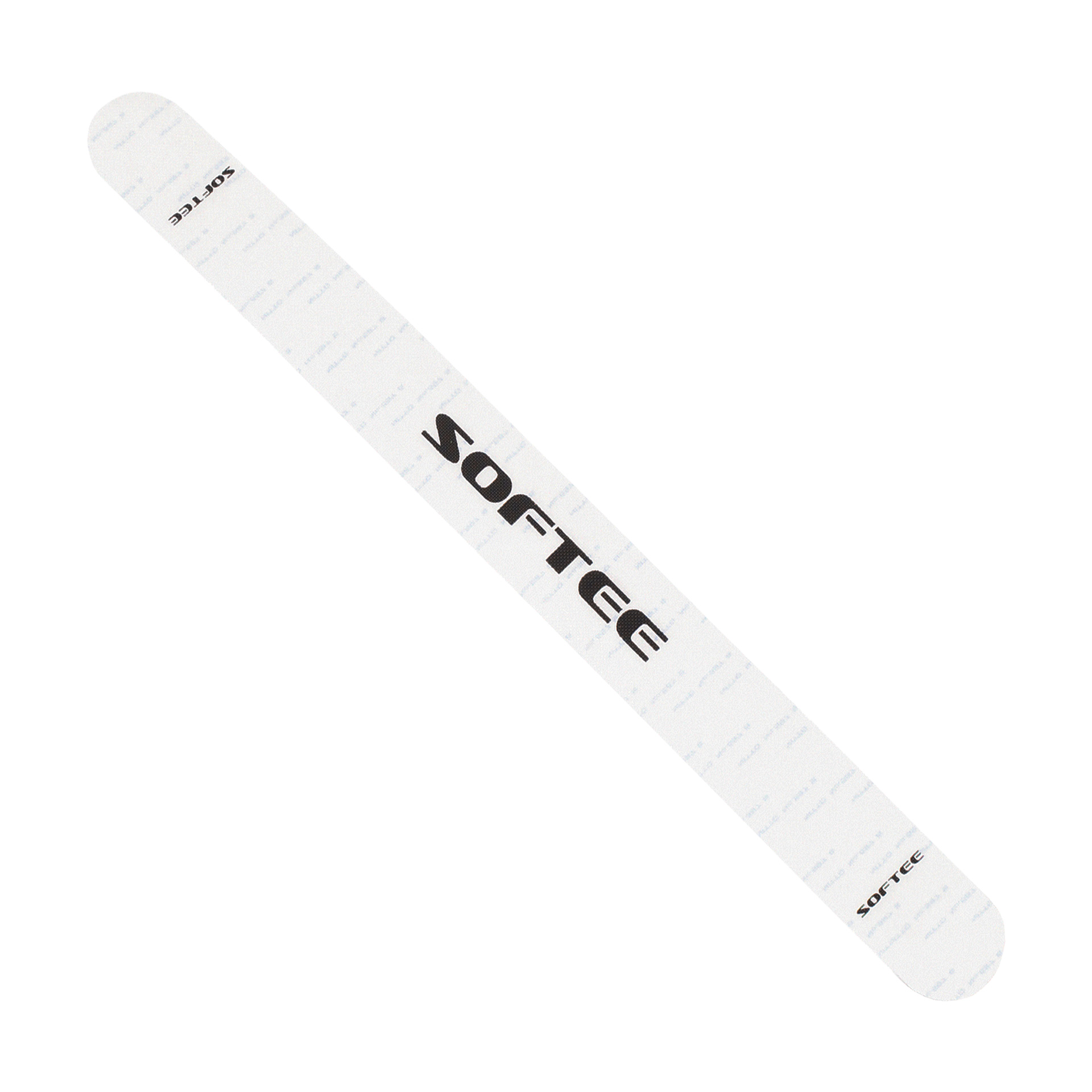 Protector de pala de pádel softee padel 1t redondo transparente negro