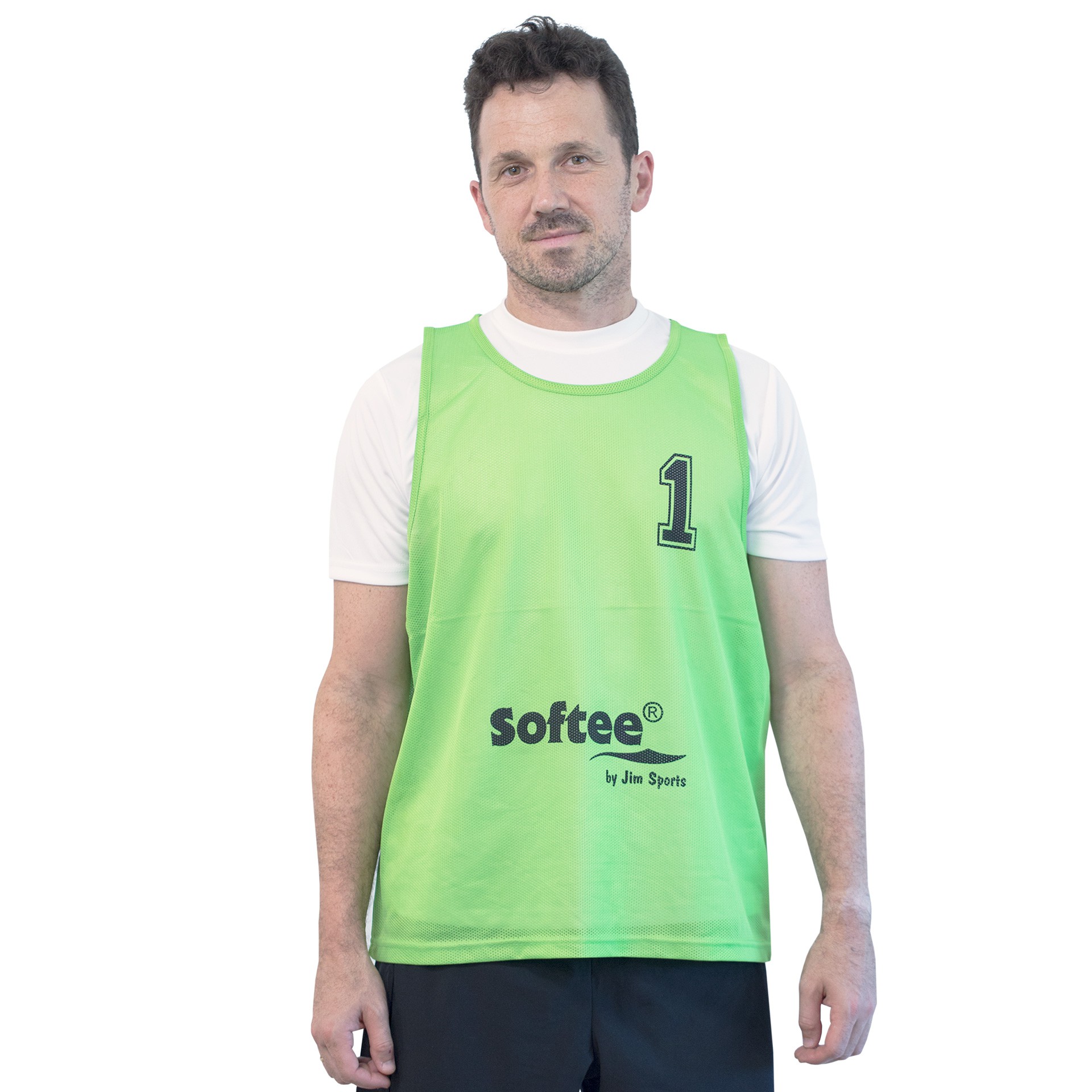 Set 5 petos softee numerados del 1 al 5 - Imagen 2