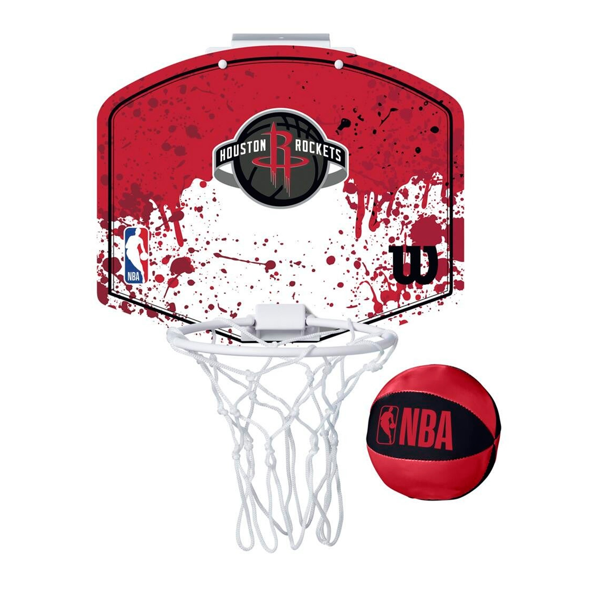Set minicanasta wilson team mini hoop nba rockets