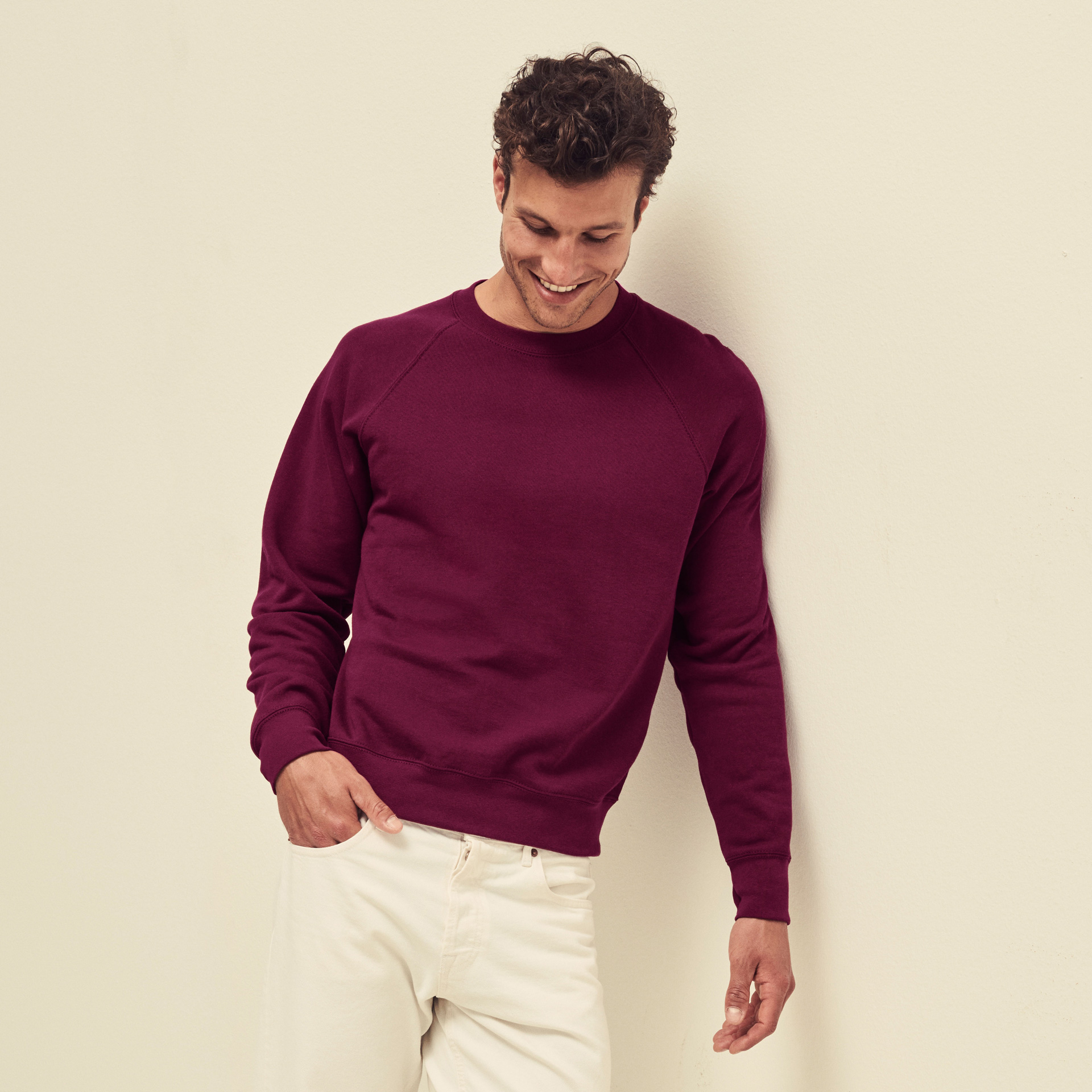 Sudadera fruit of the loom classic raglan adulto - Imagen 20