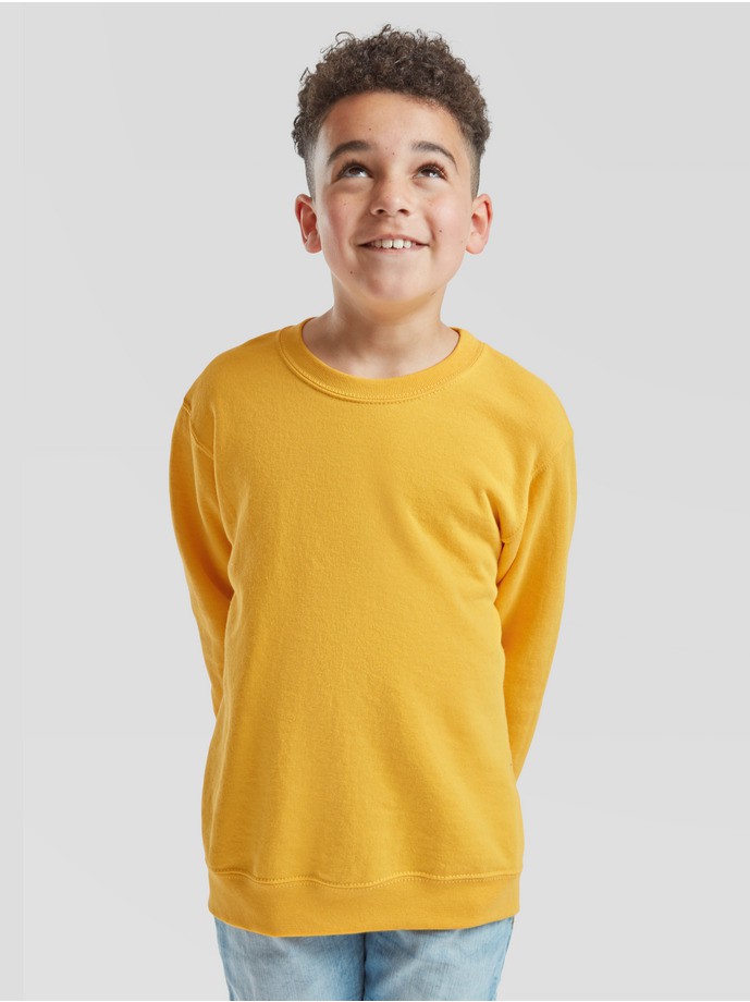 Sudadera fruit of the loom infantil classic set-⁠in sweat - Imagen 5