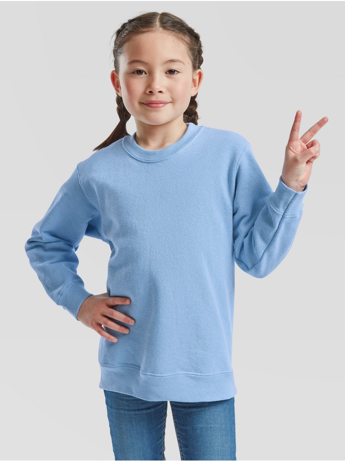 Sudadera fruit of the loom infantil classic set-⁠in sweat - Imagen 25