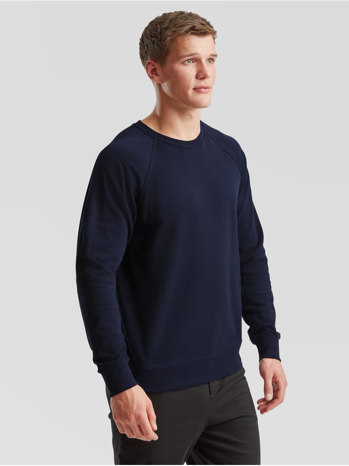Sudadera fruit of the loom lightweight raglan sweat - Imagen 10