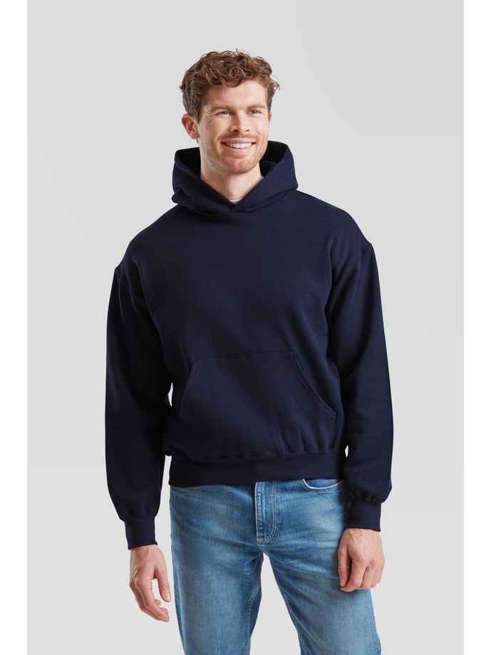 Sudadera fruit of the loom supercotton hooded sweat adulto