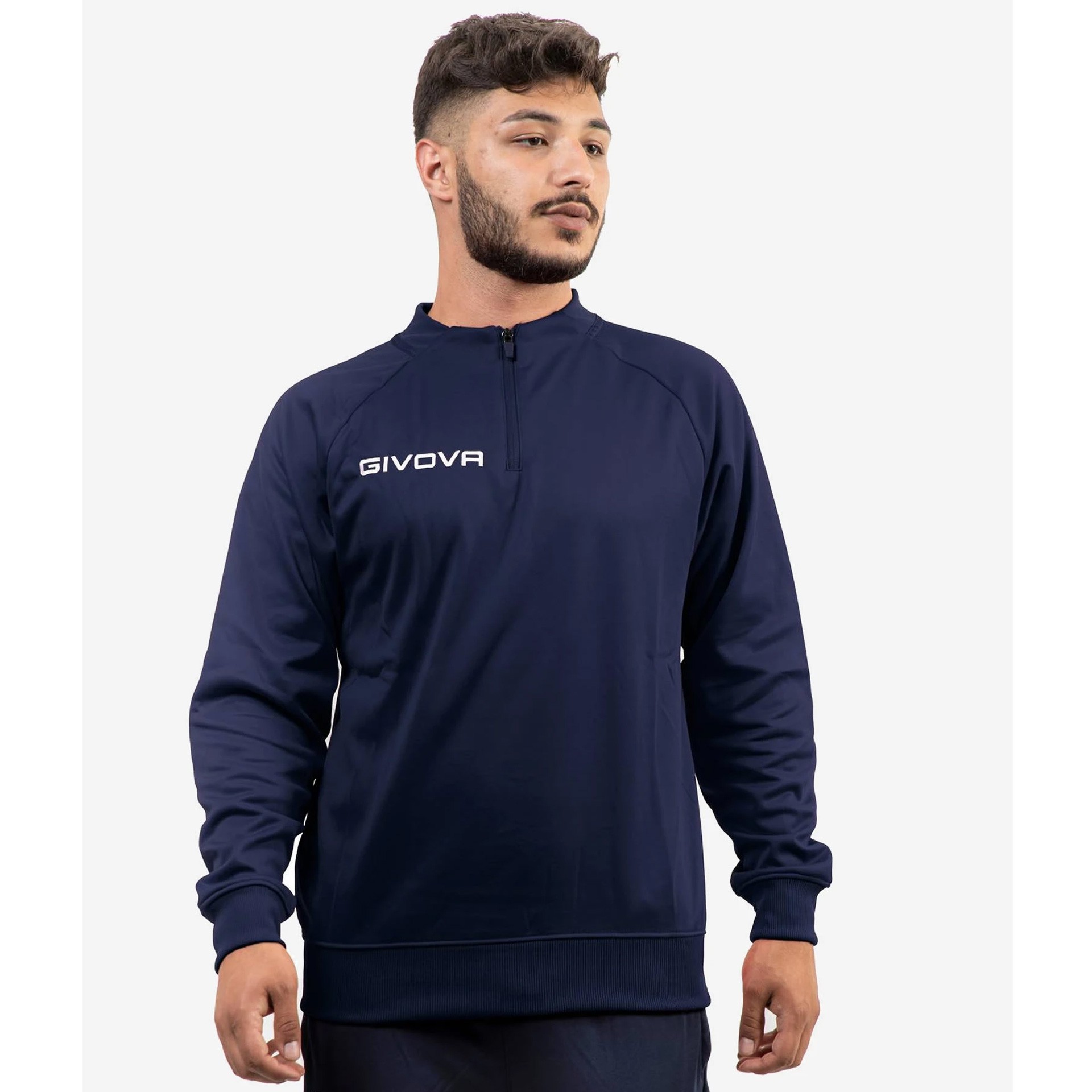 Sudadera givova tecnica 500 media cremallera - Imagen 10