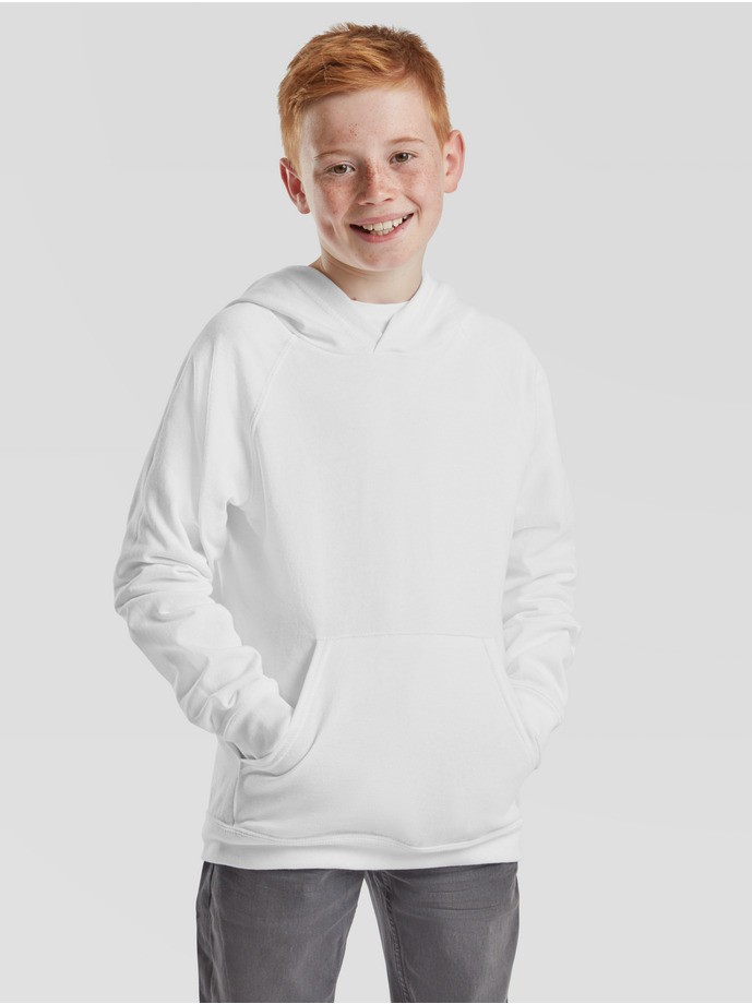 Sudadera infantil fruit of the loom lightweight hooded sweat - Imagen 21