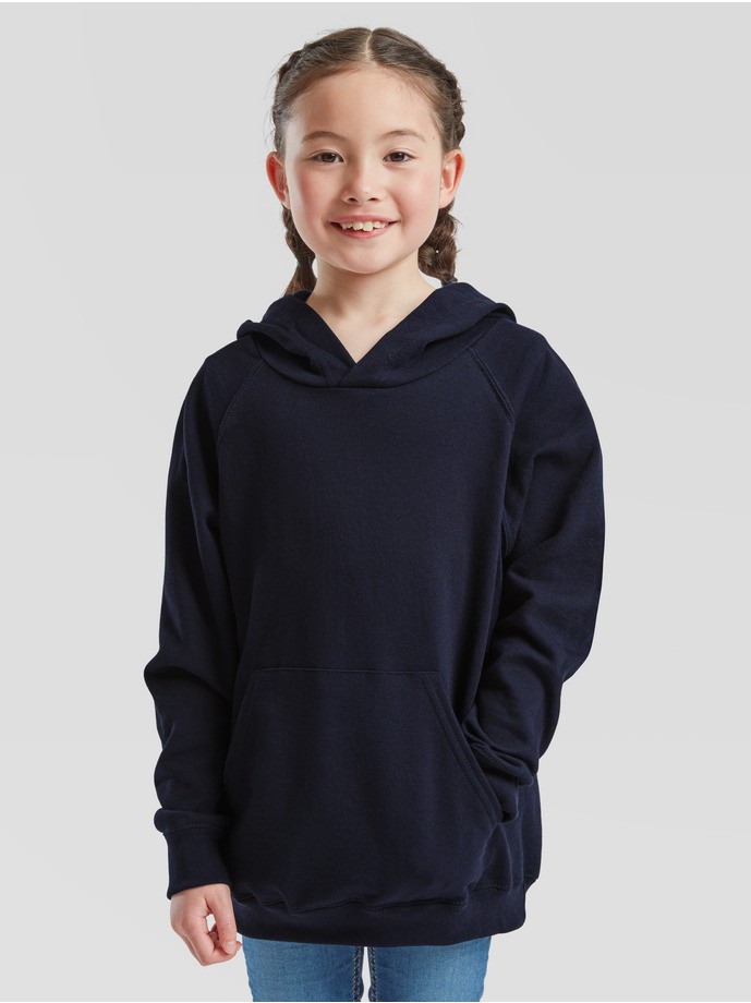 Sudadera infantil fruit of the loom lightweight hooded sweat - Imagen 5