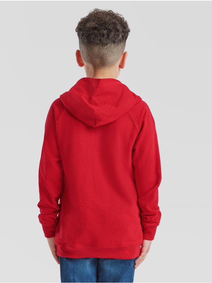 Sudadera infantil fruit of the loom lightweight hooded sweat - Imagen 18