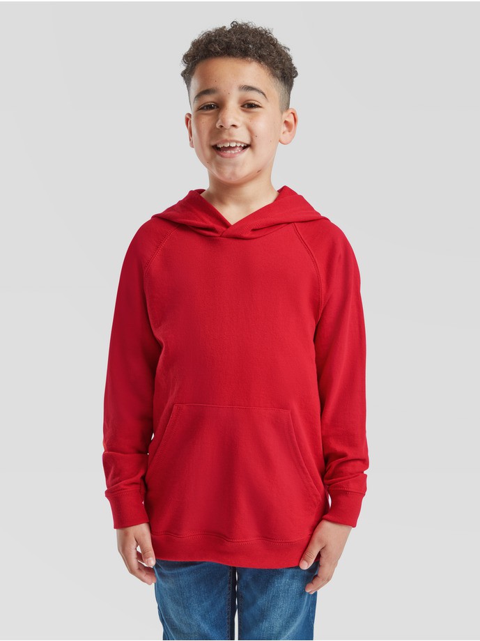 Sudadera infantil fruit of the loom lightweight hooded sweat - Imagen 24