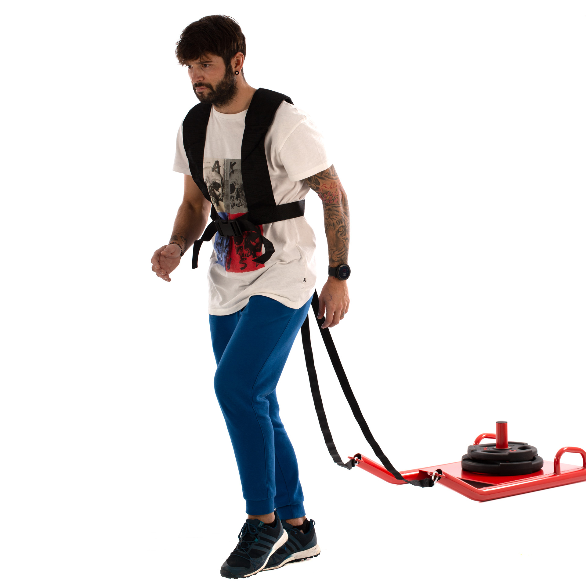 Trineo entrenamiento para discos olímpicos - Imagen 2