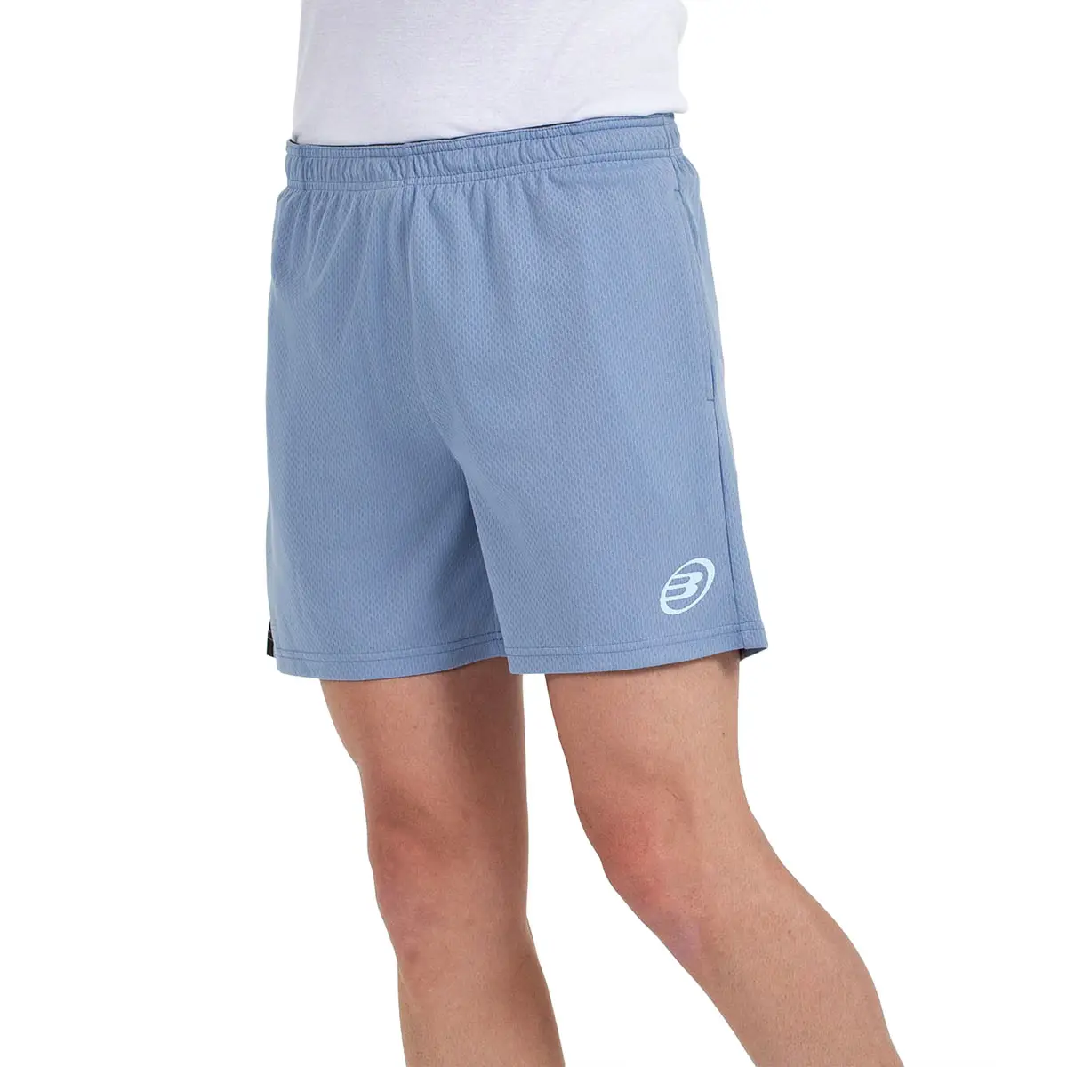 Pantalon Corto Bullpadel Campaza Azul Sombra - Imagen 2