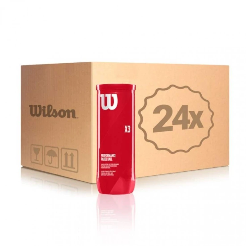 Cajón De Bolas Wilson Padel X3