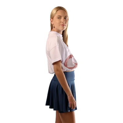 Camiseta Aca Padel Playera Oversize Blanca - Imagen 2