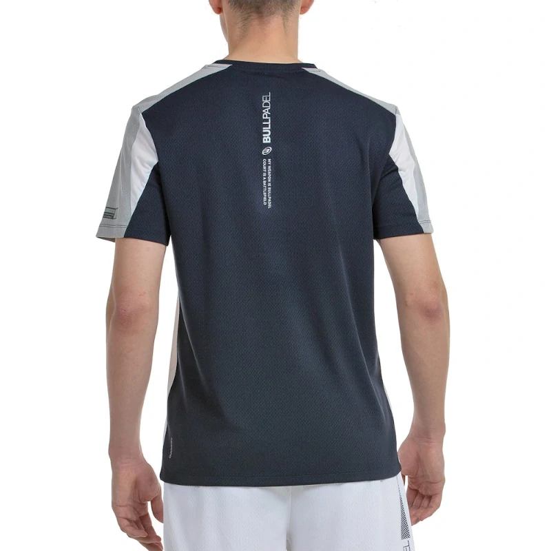 Camiseta Bullpadel Brego Blanco - Imagen 2