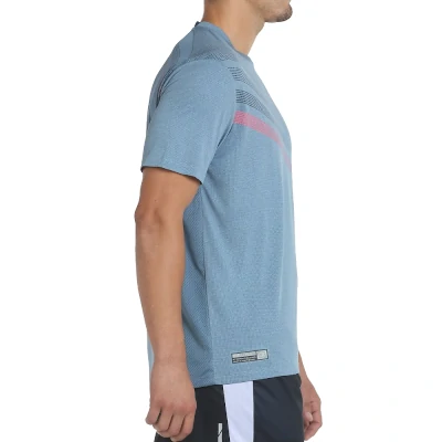 Camiseta Bullpadel Cambre Azul Sombra Vigore - Imagen 2