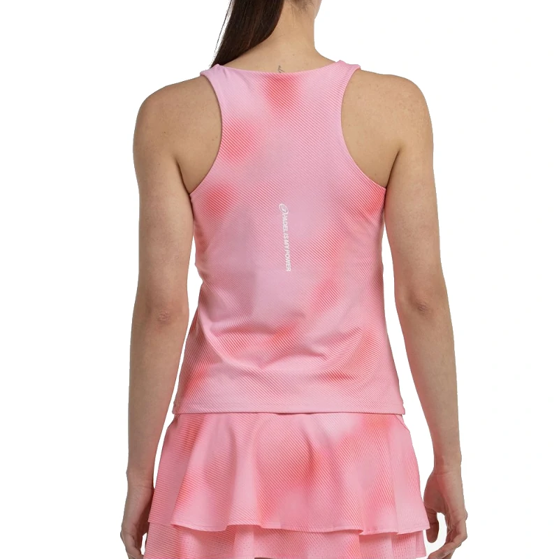 Camiseta Bullpadel Dan Rosa Chicle - Imagen 2
