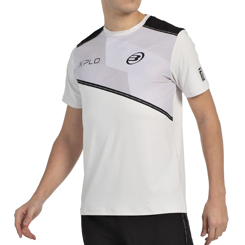 Camiseta Bullpadel Dinneno 25V Gris Perla - Imagen 3