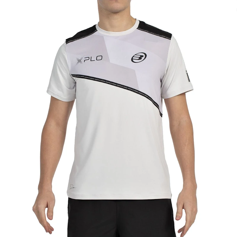 Camiseta Bullpadel Dinneno 25V Gris Perla
