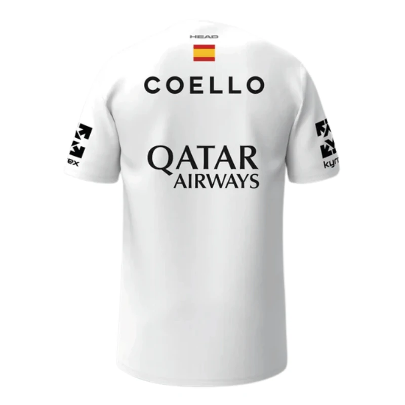 Camiseta Head Arturo Coello Sponsor Blanca - Imagen 2
