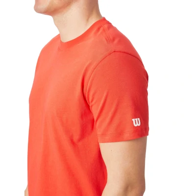 Camiseta Manga Corta Hombre Wilson Team Graphic Tee Roja - Imagen 3