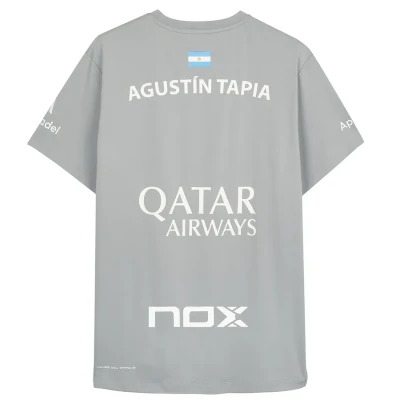 Camiseta Nox Sponsor AT10 Gris - Imagen 2