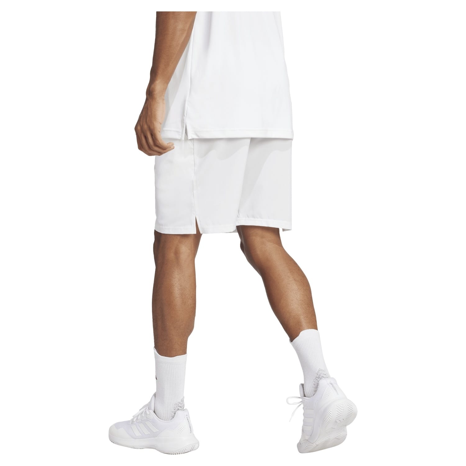 Pantalon Corto Adidas Club Sw Blanco 2026 - Imagen 2