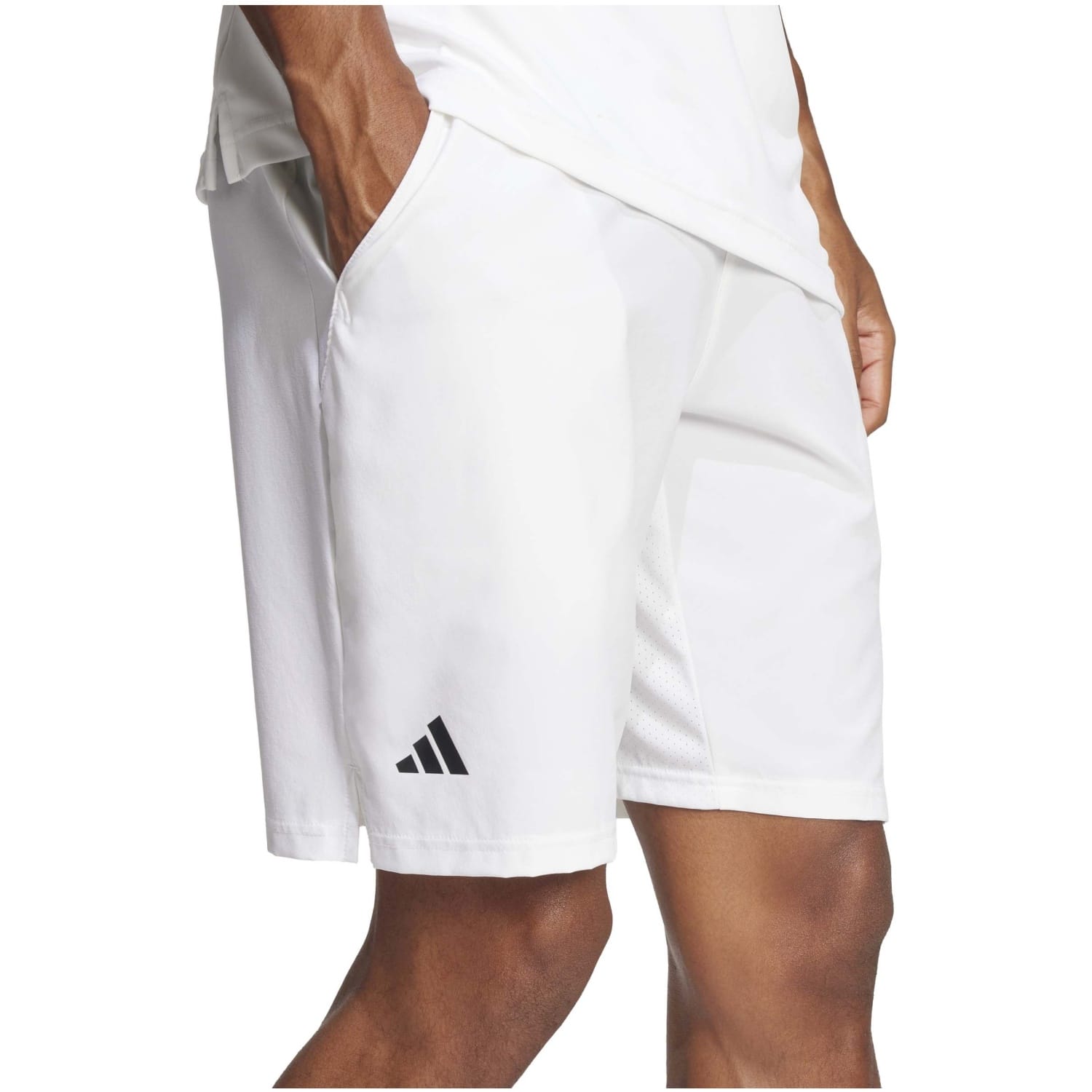 Pantalon Corto Adidas Club Sw Blanco 2026 - Imagen 5