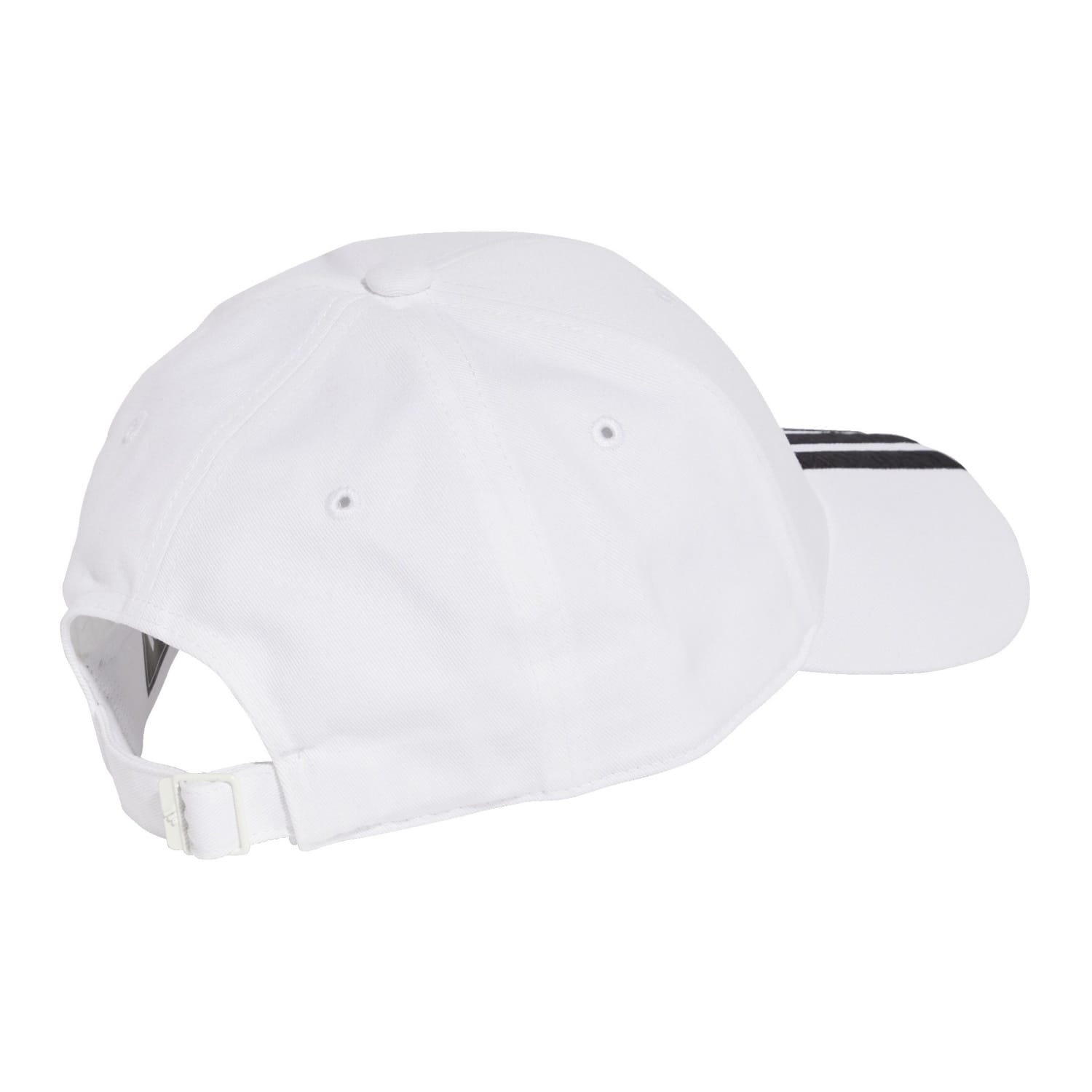 Gorra Adidas Bball 3s NL Blanco Logo Negro - Imagen 2