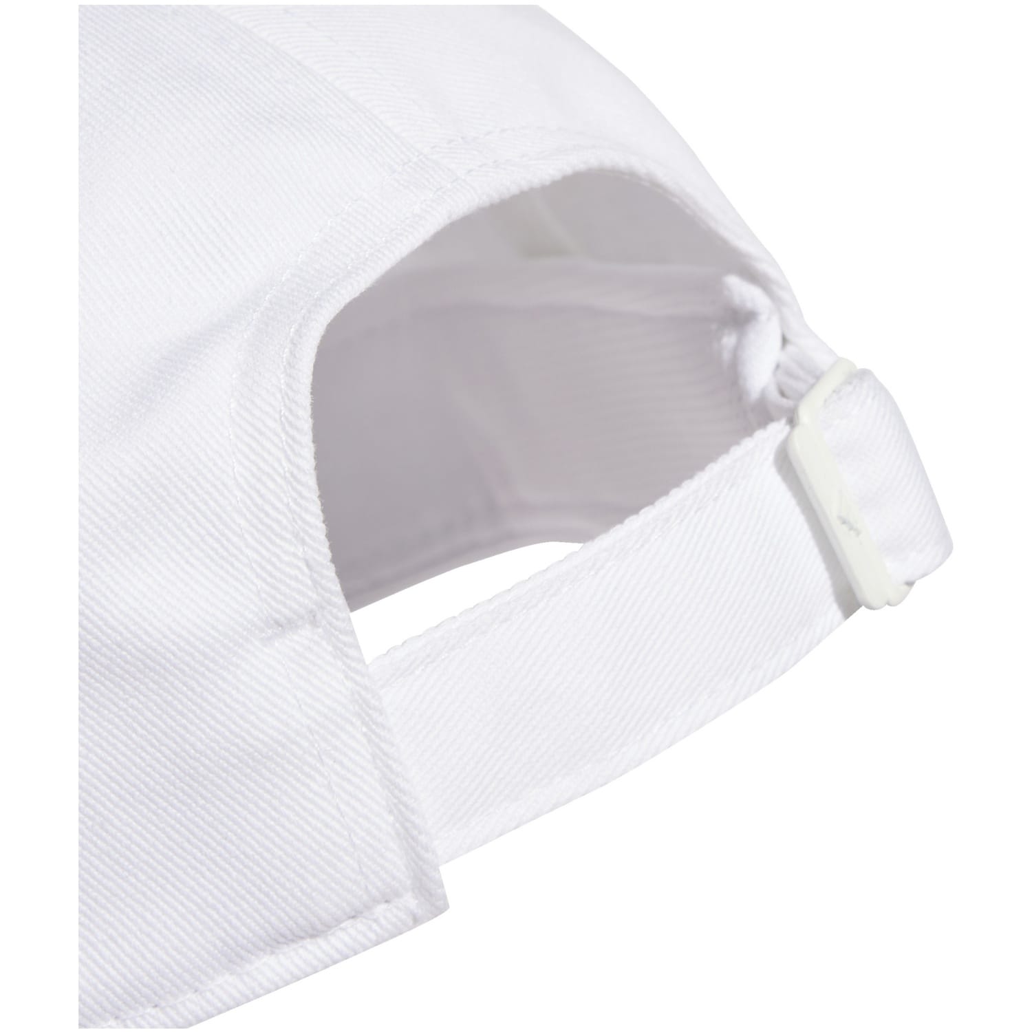 Gorra Adidas Bball 3s NL Blanco Logo Negro - Imagen 3
