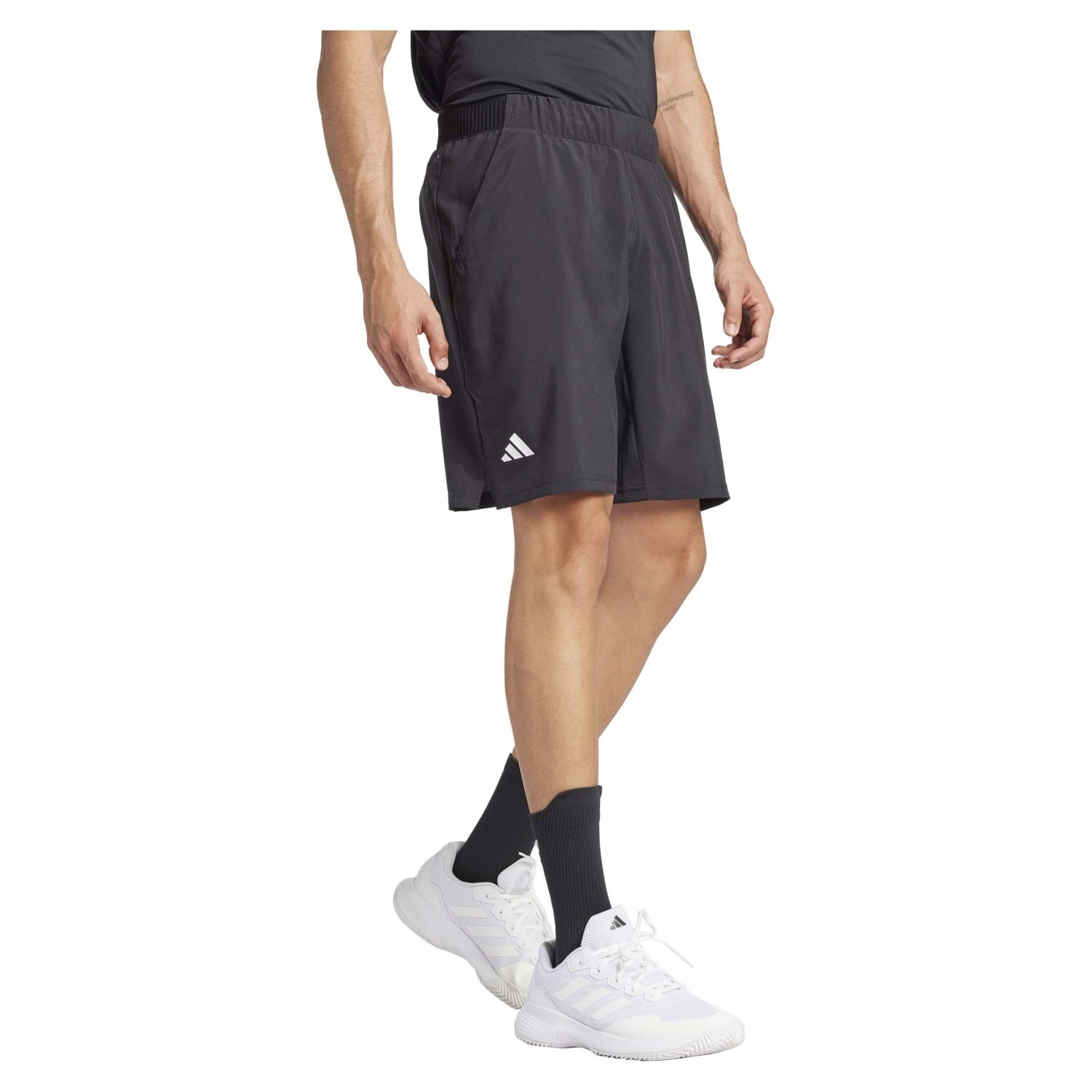 Pantalon Corto Adidas Club SW Negro 2026 - Imagen 4