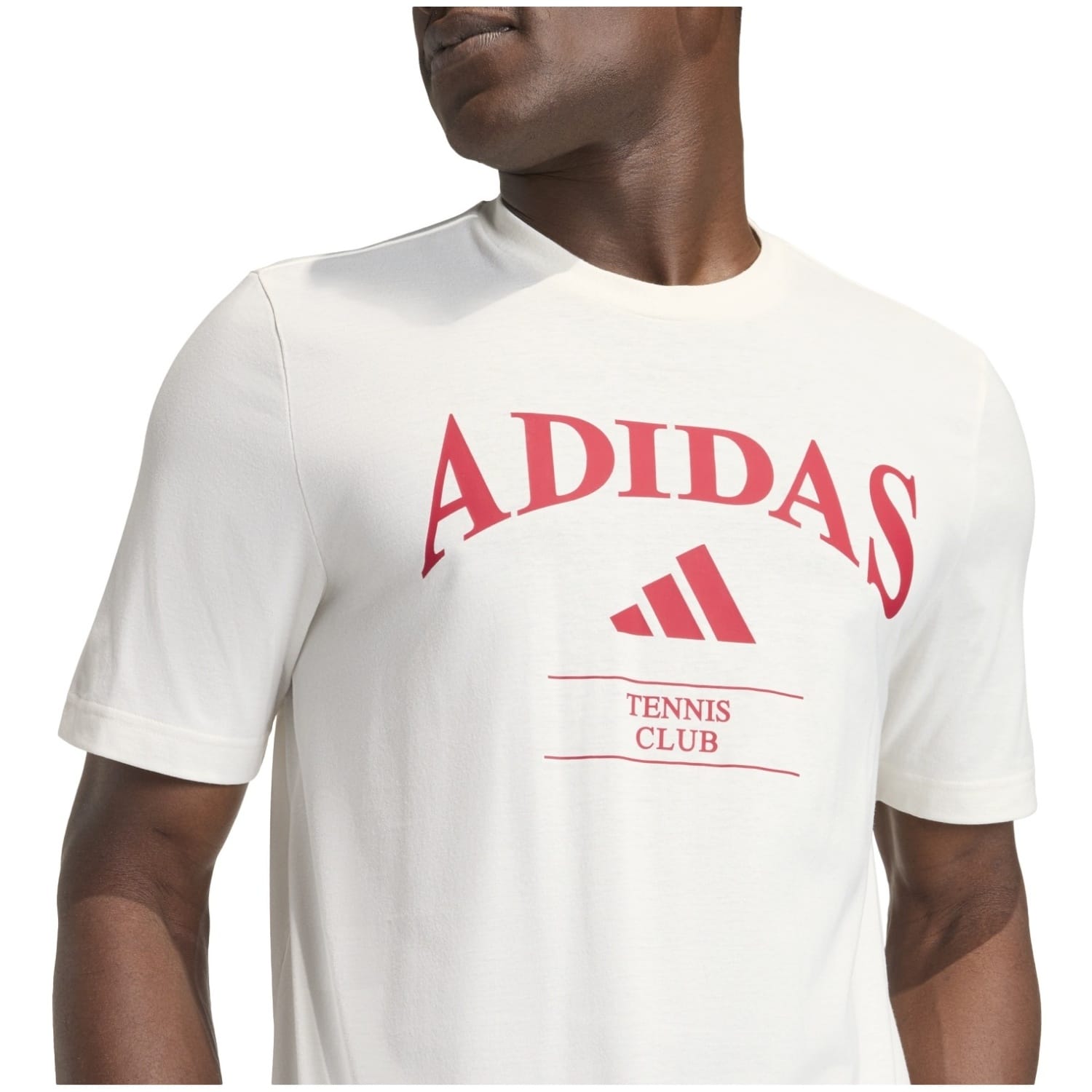 Camiseta Adidas Hrtg Tns G Beige/Rojo 2026 - Imagen 4