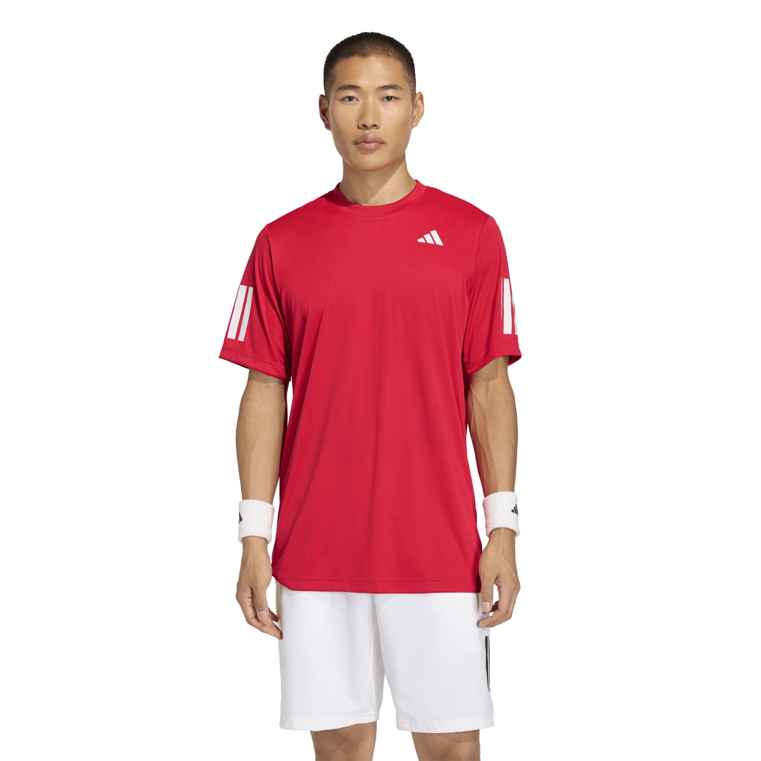 Camiseta Adidas Club 3STR Pure Ruby - Imagen 2