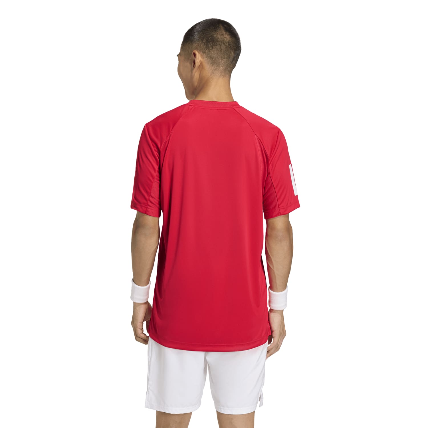 Camiseta Adidas Club 3STR Pure Ruby - Imagen 3