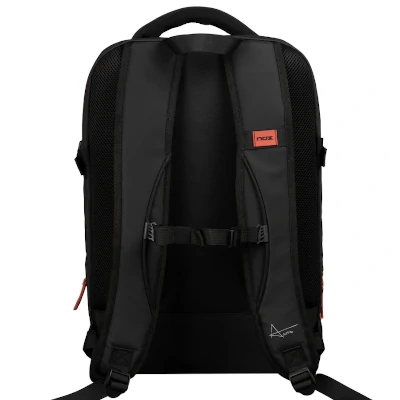Mochila Nox Luxury Open Series Negro/Rojo - Imagen 2