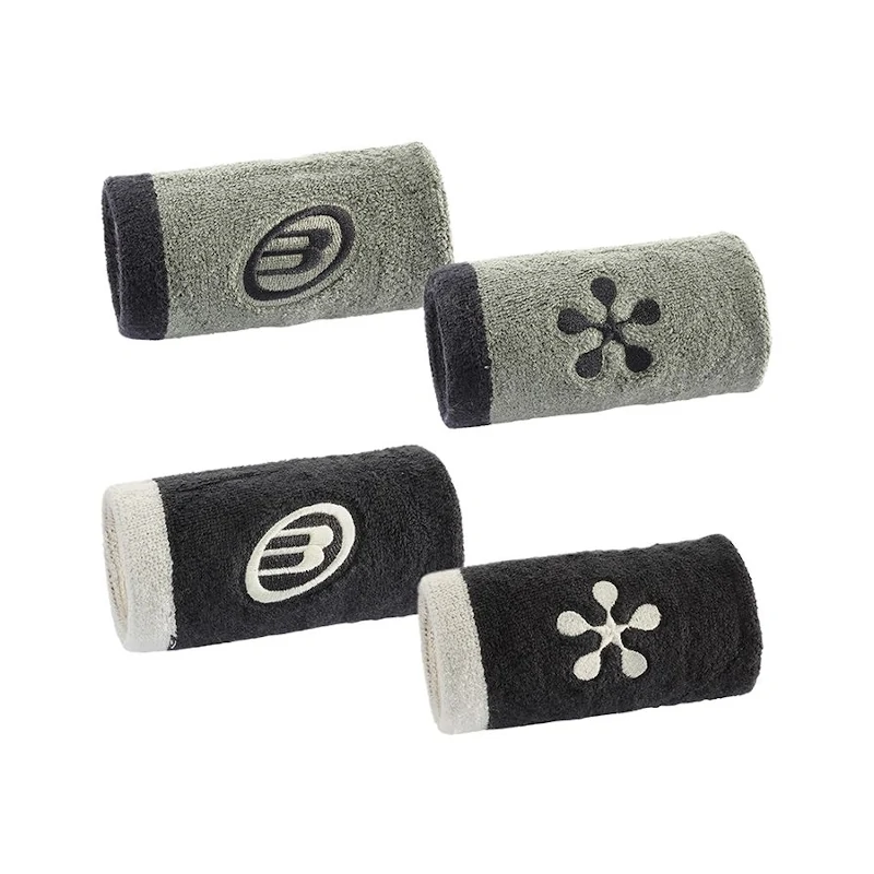 Muñequeras Bullpadel BPMU-PMR2607 Kaki/Negro