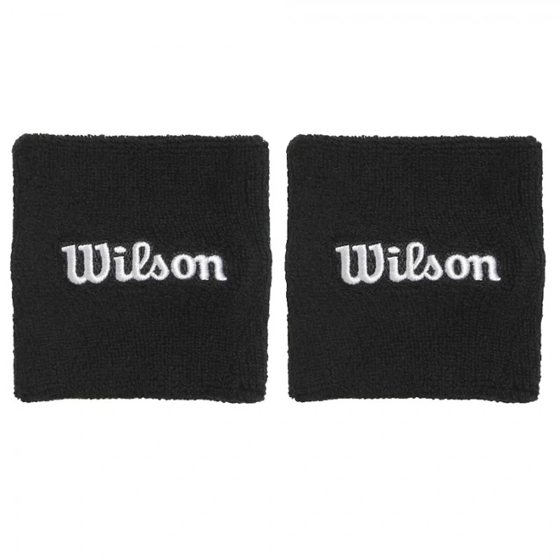 Muñequeras Wilson Negras