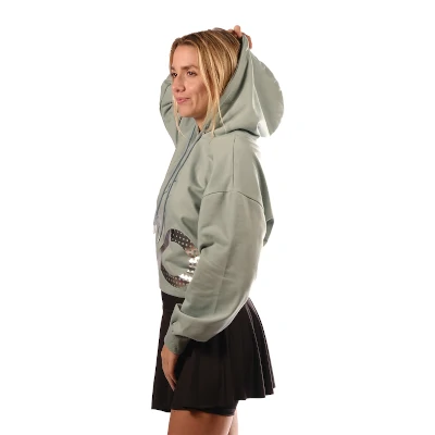 Sudadera Aca Padel Verde Olivo Mujer - Imagen 3