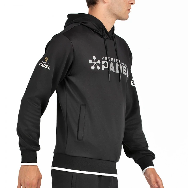 Sudadera Bullpadel Piatro Negro 2026 - Imagen 3