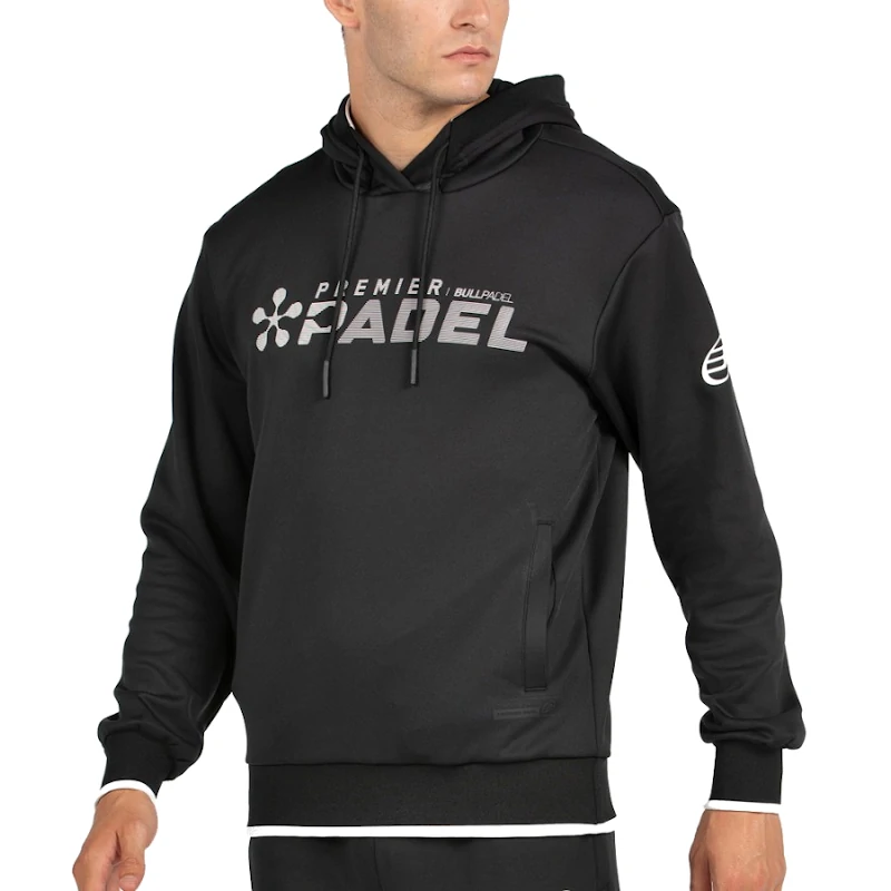 Sudadera Bullpadel Piatro Negro 2026 - Imagen 4