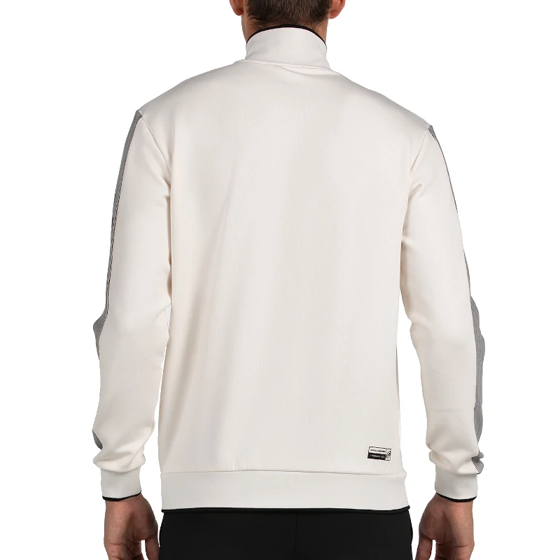 Sudadera Bullpadel Pindaro Blanco Crudo - Imagen 2