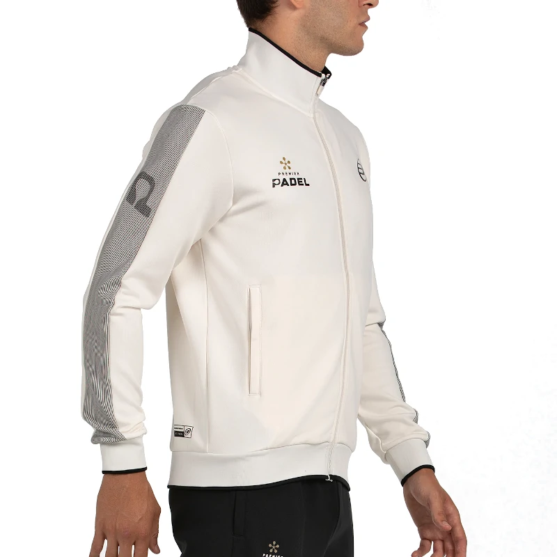 Sudadera Bullpadel Pindaro Blanco Crudo - Imagen 3