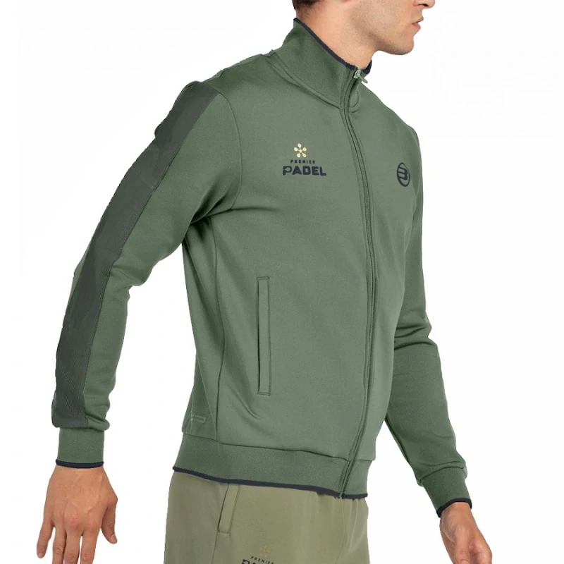 Sudadera Bullpadel Pindaro Kaki 2026 - Imagen 3
