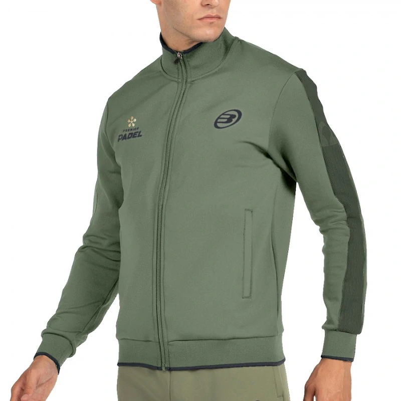 Sudadera Bullpadel Pindaro Kaki 2026 - Imagen 2