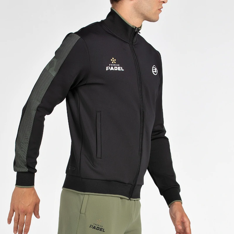 Sudadera Bullpadel Pindaro Negro - Imagen 3