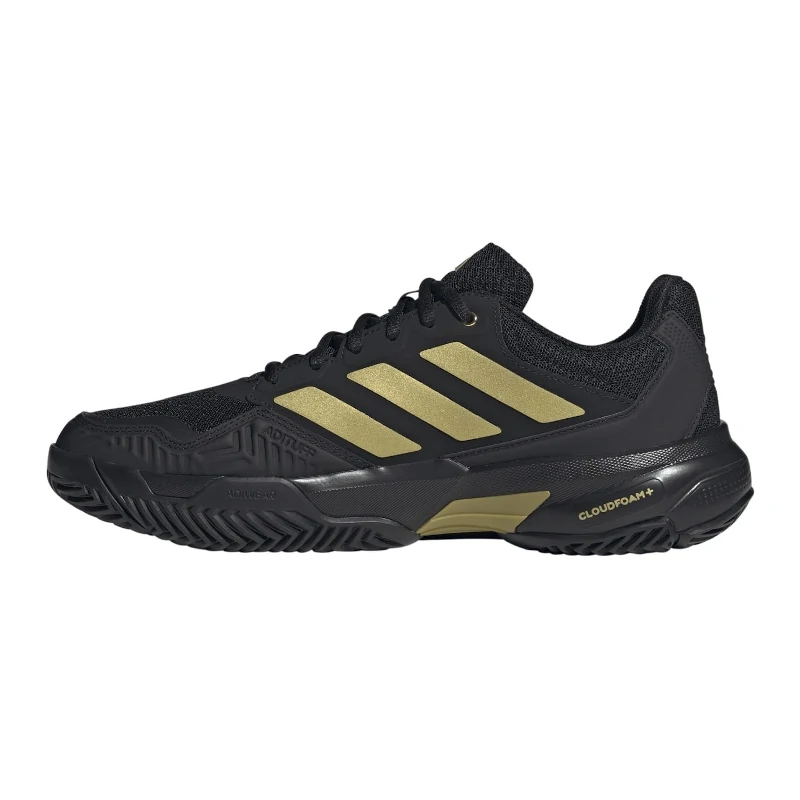 Zapatillas Adidas Courtjam Control 3M Core Black/Gold Met./Core Black 2026 - Imagen 3