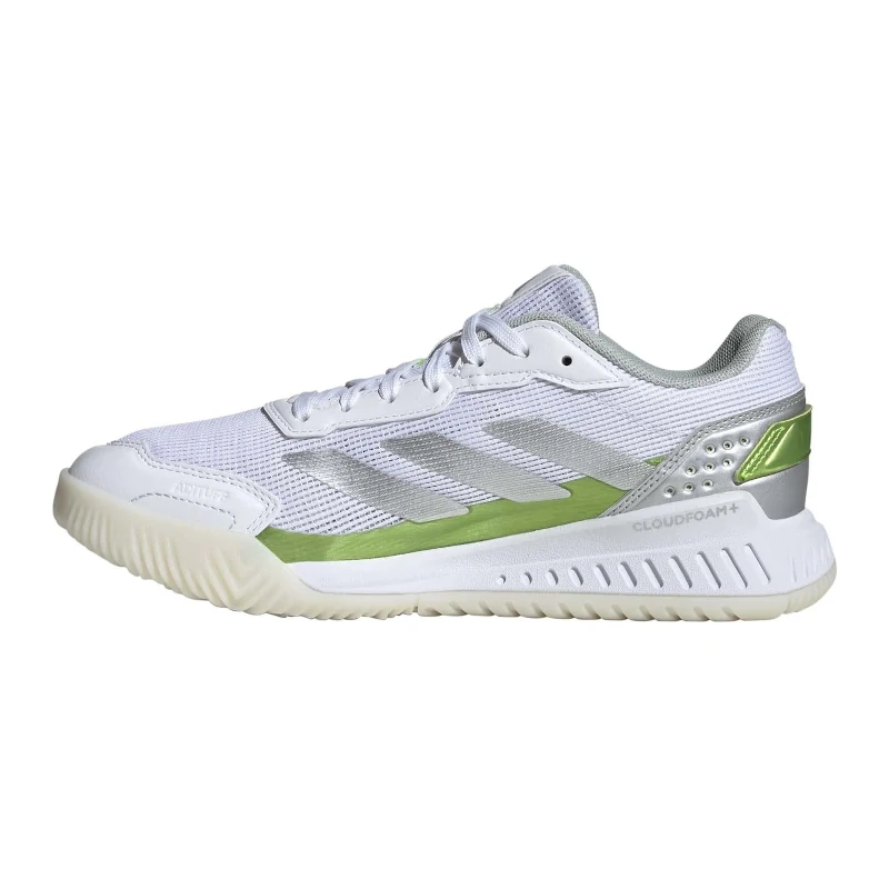 Zapatillas Adidas Courtquick Padel W White/Green - Imagen 2