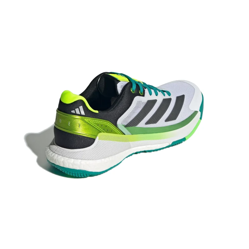 Zapatillas Adidas Crazyquick Boost Cloud White/Core Black/Lime Burst - Imagen 2