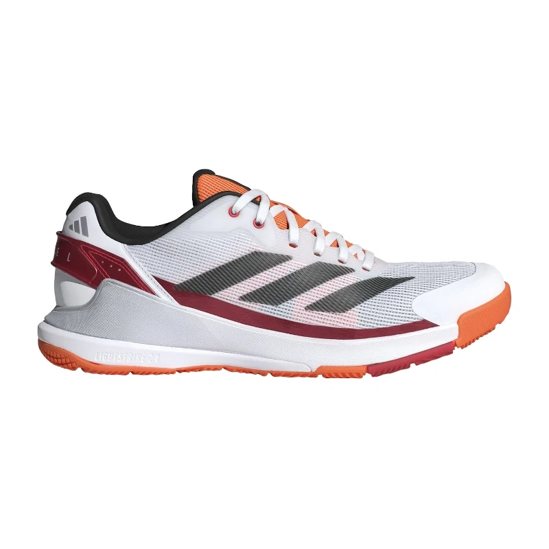 Zapatillas Adidas Crazyquick LS Padel M Ftwr White/Aurora Coffee Met./Lucid Orange 2026 - Imagen 2