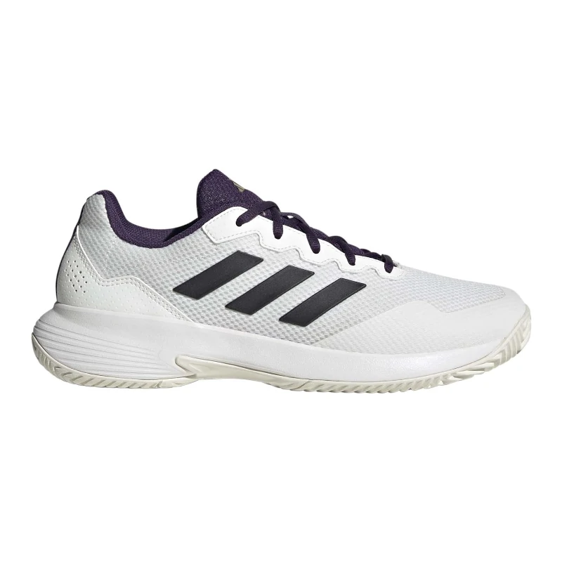 Zapatillas Adidas Gamecourt 2M CWhite/CBlack/Aurplu