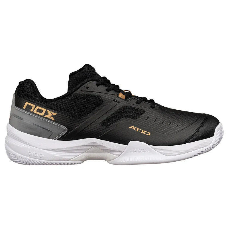 Zapatillas Nox AT10 Pro Negro/Oro - Imagen 2